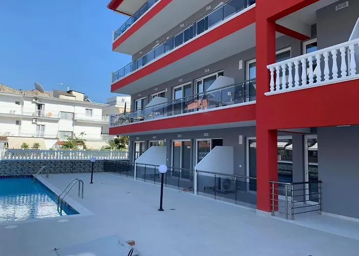 M & M Red Luxury Lägenhet Paralía